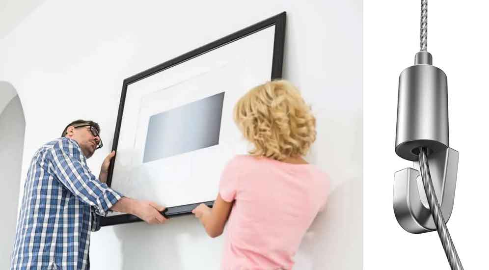 De kleinste zelf-remmende haak met toch een draagvermogen van 20kg